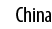 China