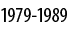 1979 1989