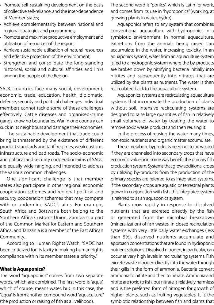 • Promote self sustaining development on the basis of collective self reliance, and the inter dependence of Member St...