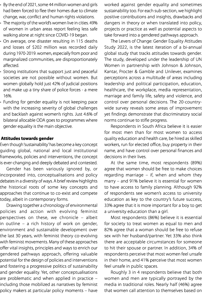 • By the end of 2021, some 44 million women and girls had been forced to flee their homes due to climate change, war,...