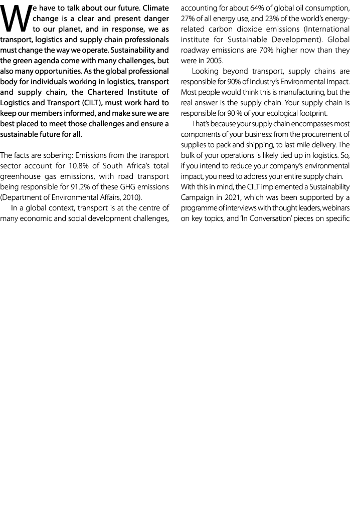 We have to talk about our future. Climate change is a clear and present danger to our planet, and in response, we as ...
