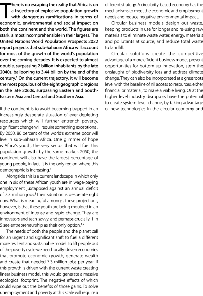 T here is no escaping the reality that Africa is on a trajectory of explosive population growth with dangerous ramifi...
