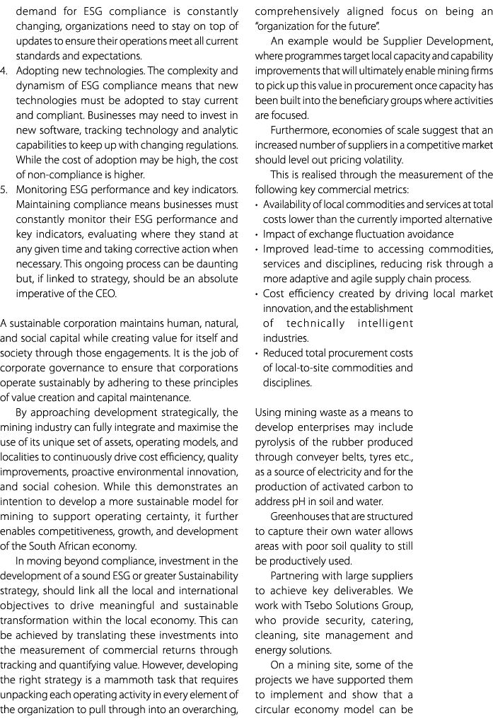 demand for ESG compliance is constantly changing, organizations need to stay on top of updates to ensure their operat...