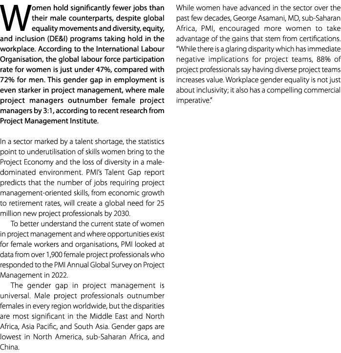 Women hold significantly fewer jobs than their male counterparts, despite global equality movements and diversity, eq...