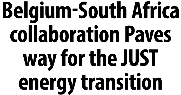 Belgium South Africa collaboration Paves way for the JUST energy transition