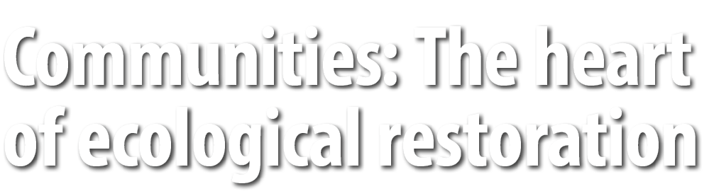 Communities: The heart of ecological restoration