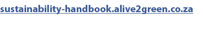 sustainability handbook.alive2green.co.za