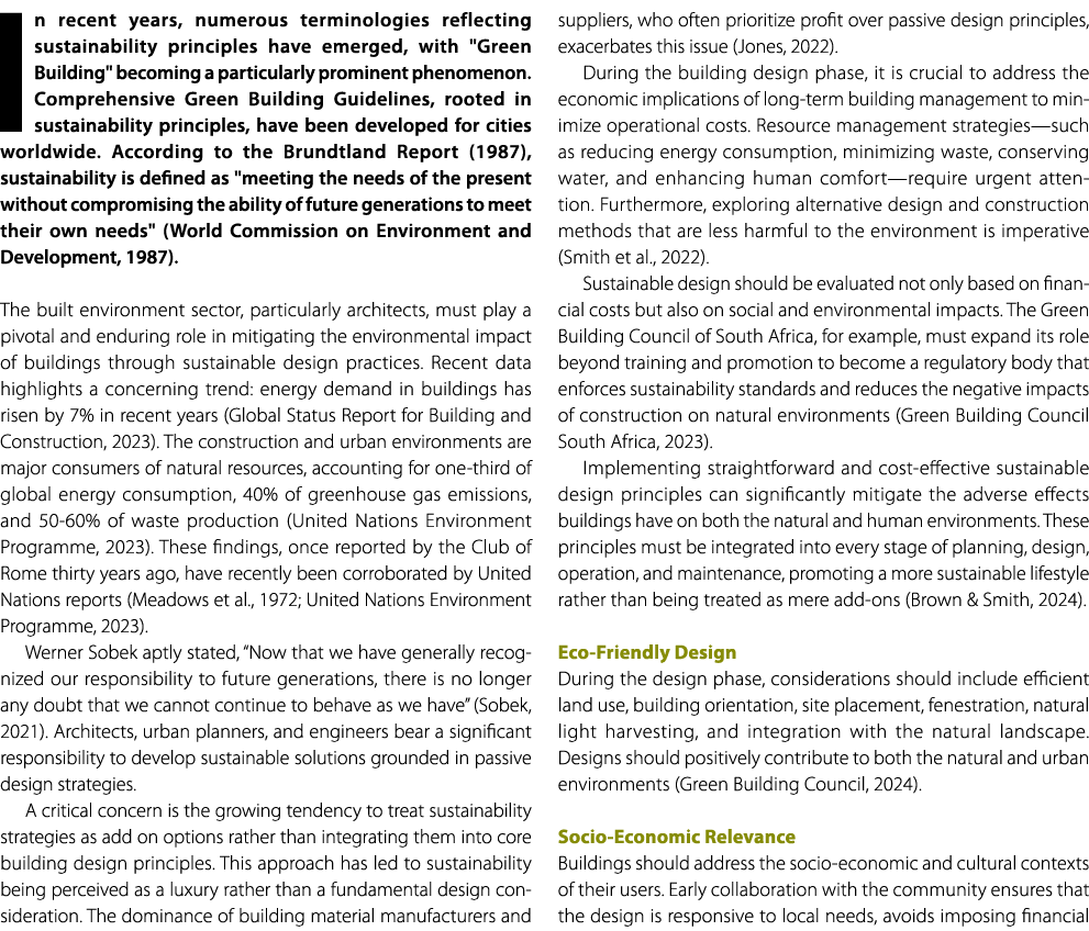 In recent years, numerous terminologies reflecting sustainability principles have emerged, with \“Green Building\" be...