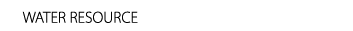 WATER RESOURCE