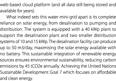 web based cloud platform (and all data still being stored and available for years). What indeed sets this water mini ...