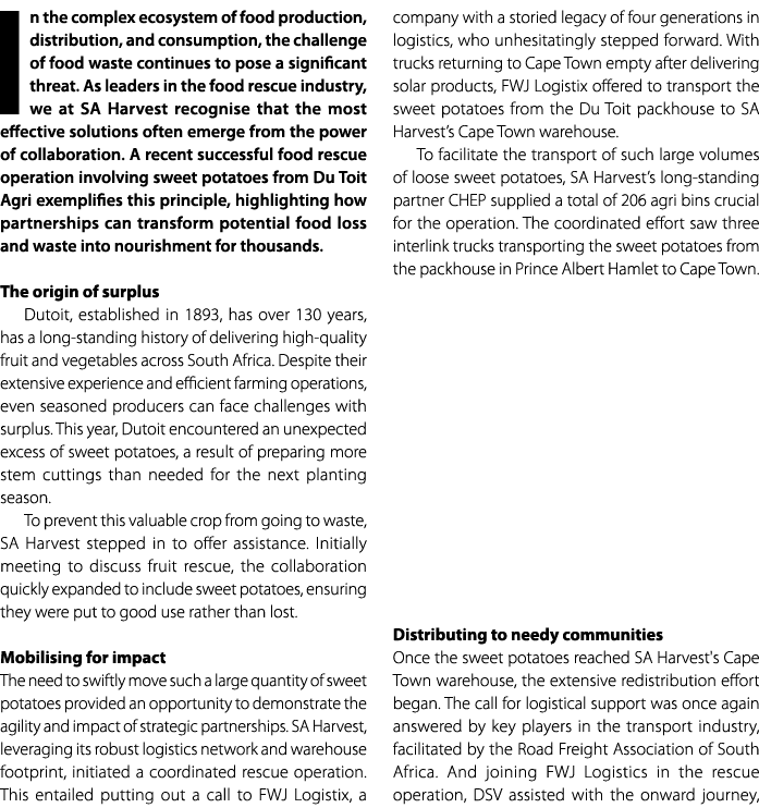 In the complex ecosystem of food production, distribution, and consumption, the challenge of food waste continues to ...