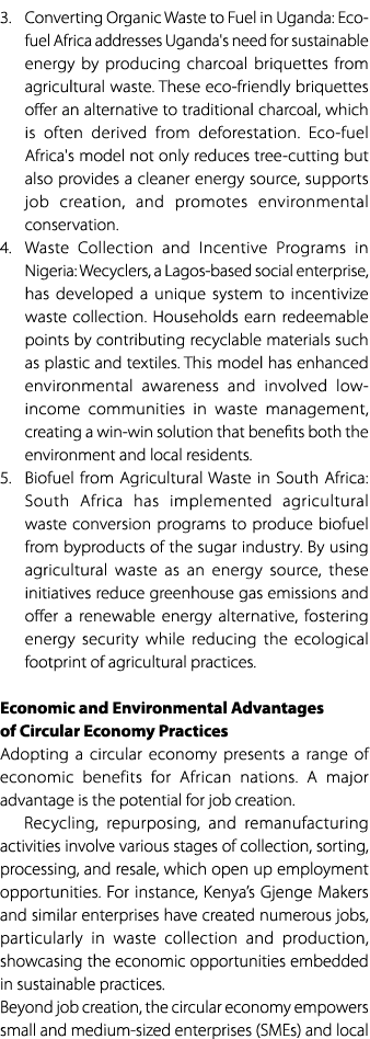 3. Converting Organic Waste to Fuel in Uganda: Eco fuel Africa addresses Uganda's need for sustainable energy by prod...