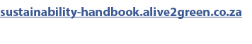 sustainability handbook.alive2green.co.za