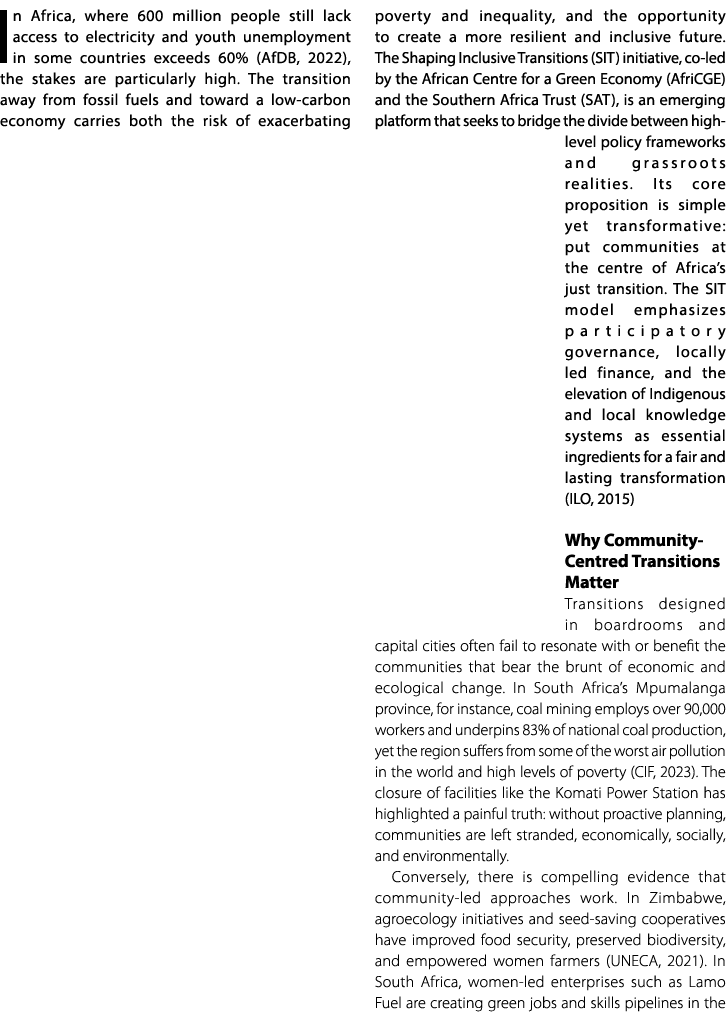 In Africa, where 600 million people still lack access to electricity and youth unemployment in some countries exceeds...