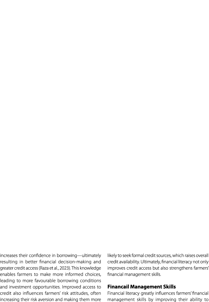 increases their confidence in borrowing—ultimately resulting in better financial decision making and greater credit a...
