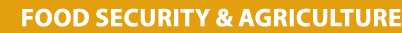 Food Security & Agriculture