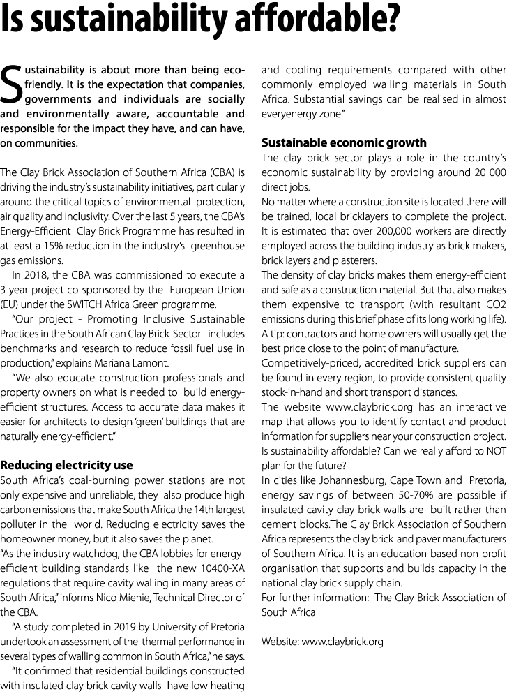 Is sustainability affordable? Sustainability is about more than being eco friendly. It is the expectation that compan...