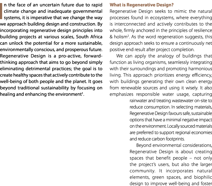In the face of an uncertain future due to rapid climate change and inadequate governmental systems, it is imperative ...