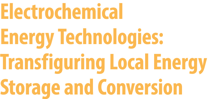 Electrochemical Energy Technologies: Transfiguring Local Energy Storage and Conversion