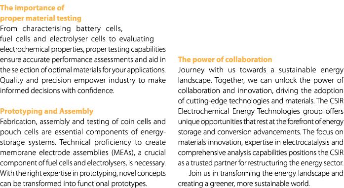 The importance of proper material testing From characterising battery cells, fuel cells and electrolyser cells to eva...
