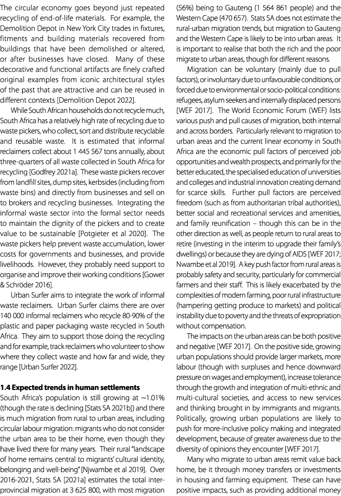 The circular economy goes beyond just repeated recycling of end of life materials. For example, the Demolition Depot ...