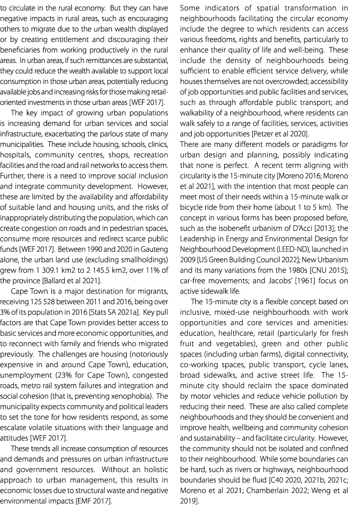 to circulate in the rural economy. But they can have negative impacts in rural areas, such as encouraging others to m...