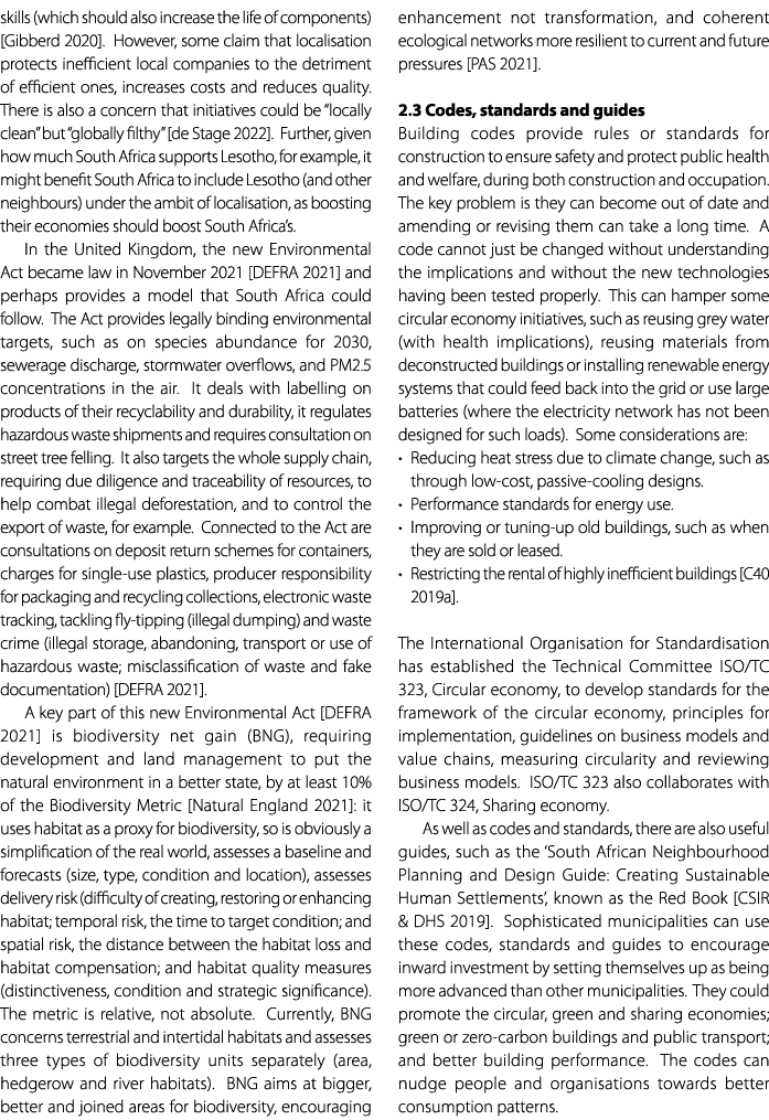 skills (which should also increase the life of components) [Gibberd 2020]. However, some claim that localisation prot...
