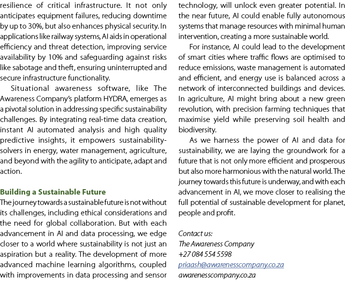 resilience of critical infrastructure. It not only anticipates equipment failures, reducing downtime by up to 30%, bu...