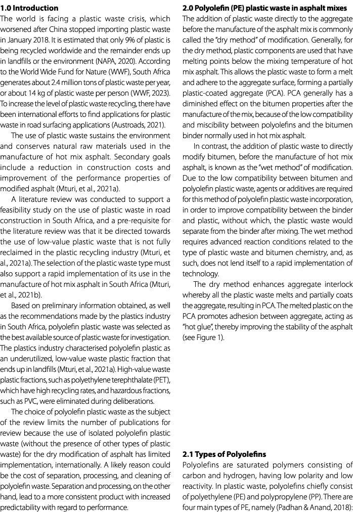 1.0 Introduction The world is facing a plastic waste crisis, which worsened after China stopped importing plastic was...