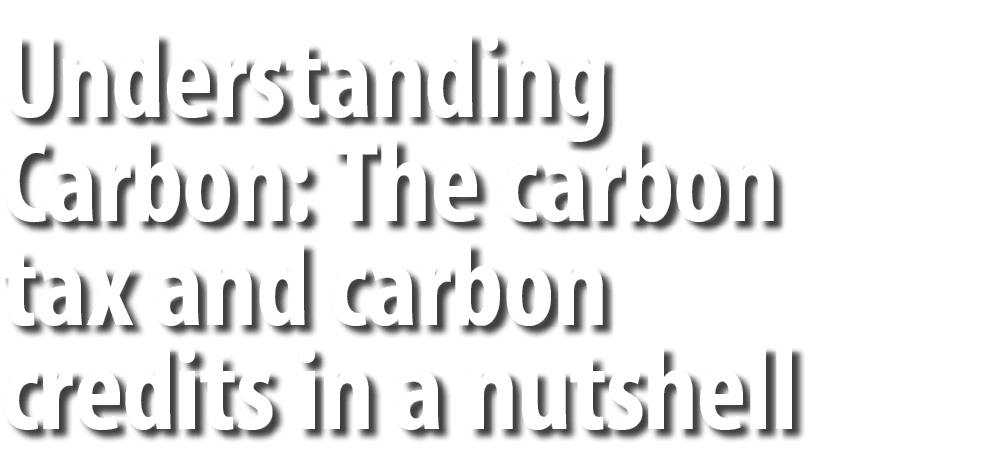 Understanding Carbon: The carbon tax and carbon credits in a nutshell