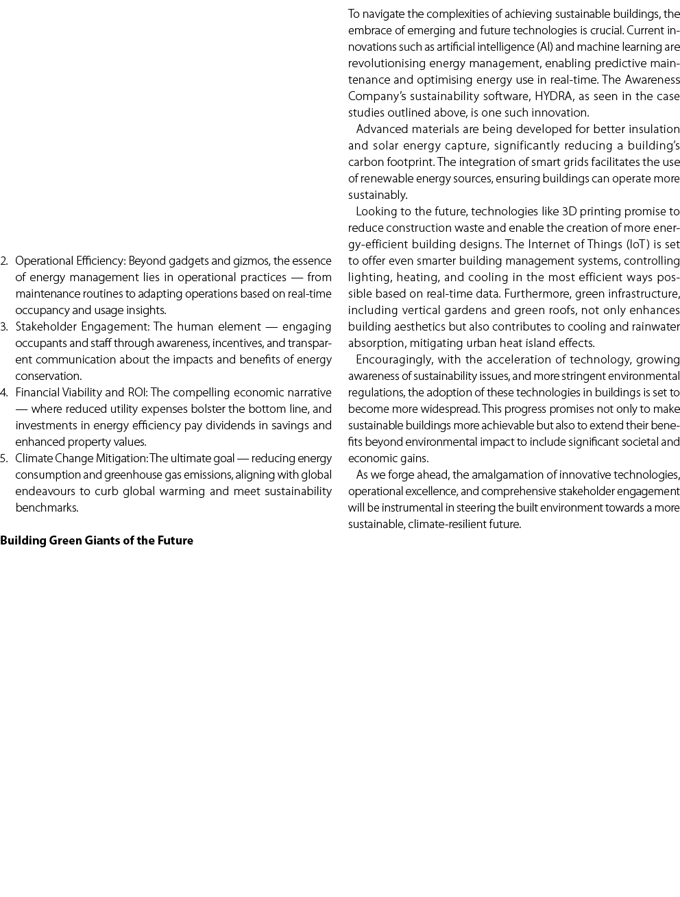 2. Operational Efficiency: Beyond gadgets and gizmos, the essence of energy management lies in operational practices ...
