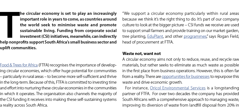 The circular economy is set to play an increasingly important role in years to come, as countries around the world se...